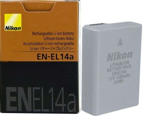 NIKON EN-EL14a Rechargeable Li-ion Battery