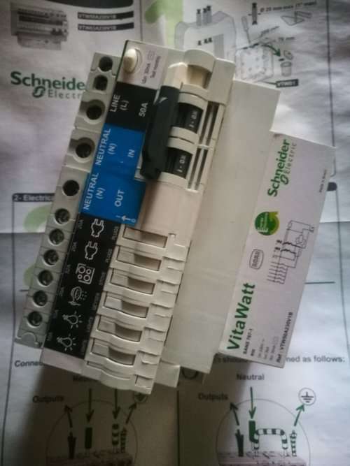 Schneider Electric VitaWatt - Multi output Residual circuit breakers