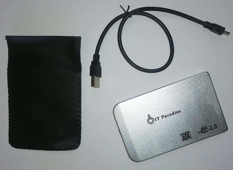 NEW USB 2,0 SATA 2.5 Inch External SSD/HDD Enclosure