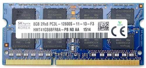 8Gb SK HYNIX DDR3L PC3-12800 Laptop Ram