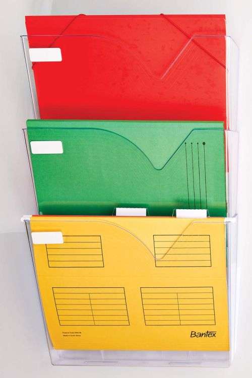 Bantex Vision Wall Pocket Organiser