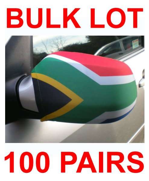 *BULK LOT*  South African Flag Mirror Socks
