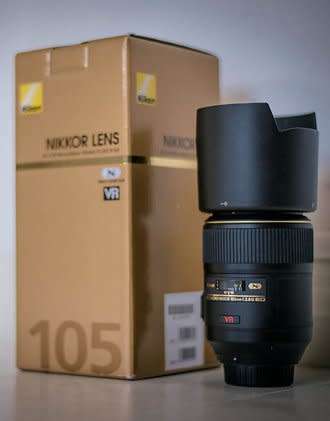 *R18 500* Nikon Lens AF-S VR Micro-Nikkor 105mm f/2.8G IF ED