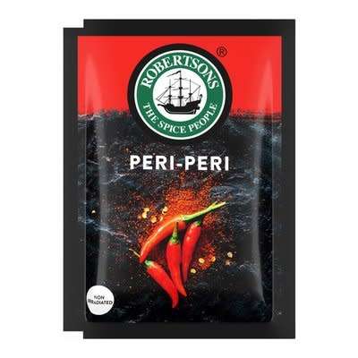 Large Box of 4.2kg Robertsons Peri Peri Spice Envelopes