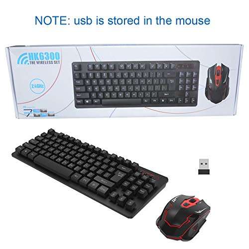 HK6300 Wireless Keyboard and Mouse Combo