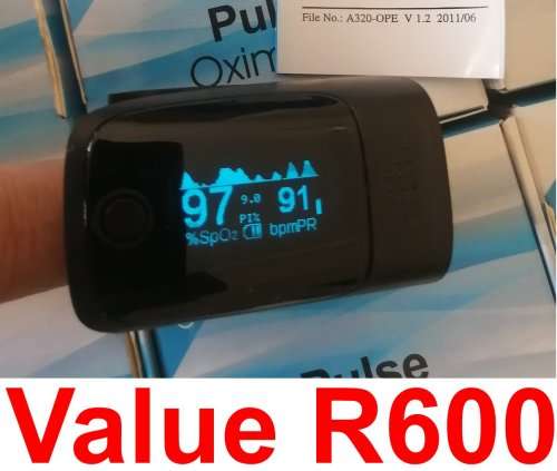 *BULK LOT*  6 x Pulse Oximeters (Value R600)