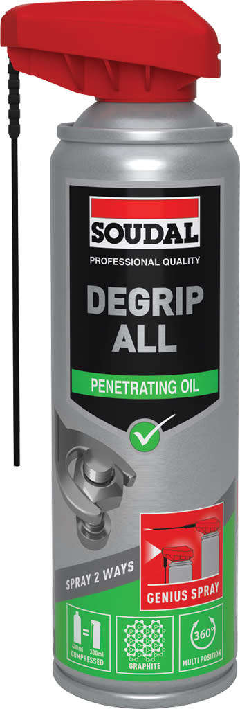 Soudal Degrip All Genius Spray Lubricant