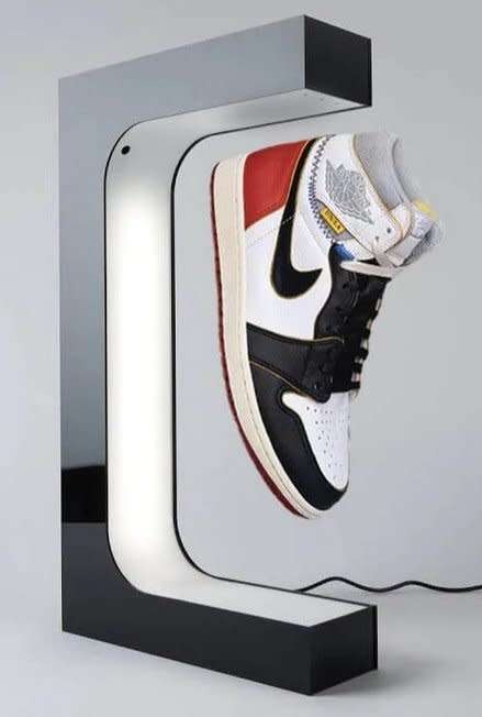 HYPELEV Levitating, Rotating Sneaker Display Stand - Please read
