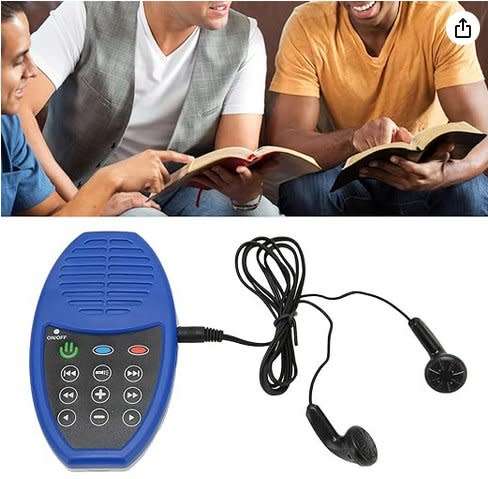 Portable Mini Solar Charging Bible Player