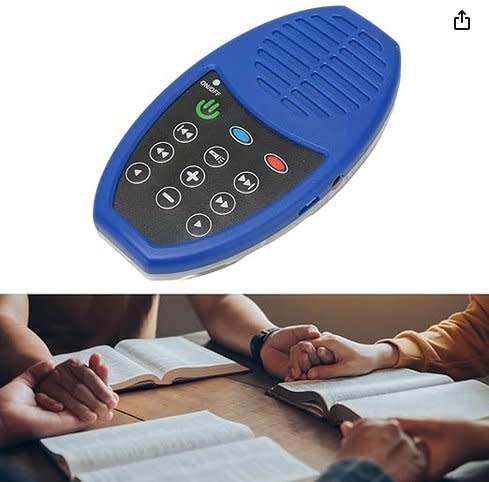 Portable Mini Solar Charging Bible Player