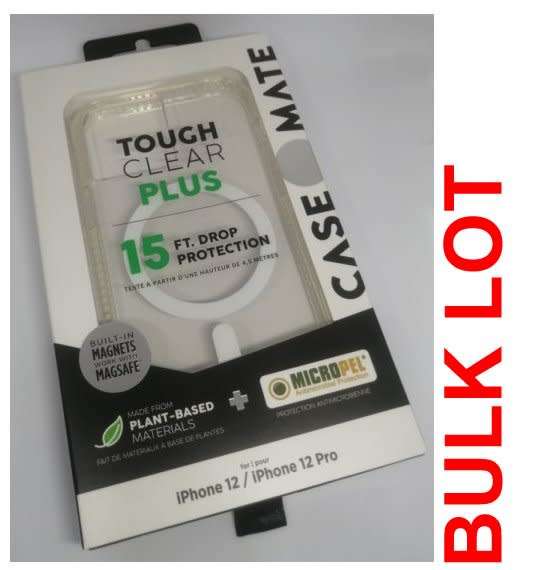 5 x  Case-Mate Cases for iPhone 12 / 12 Pro - Retail R1500