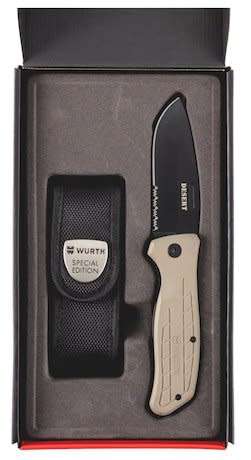 New Wurth Desert Special Edition G10 Folding Knife