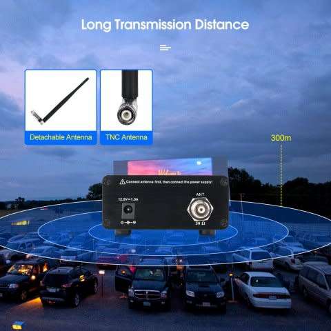 FM Transmitter Low Power Broadcast Station for Church/School/etc.