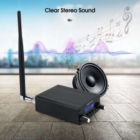 FM Transmitter Low Power Broadcast Station for Church/School/etc.