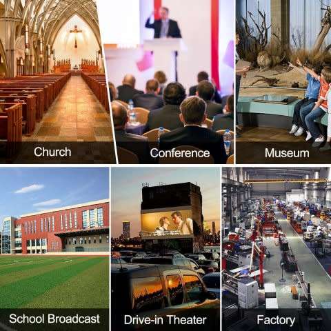 FM Transmitter Low Power Broadcast Station for Church/School/etc.