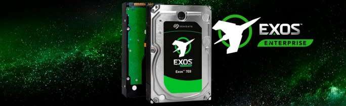 New 2Tb Seagate Exos 3,5` Sata HDD 7200rpm