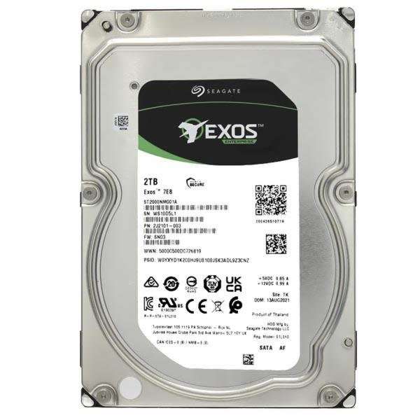 New 2Tb Seagate Exos 3,5` Sata HDD 7200rpm