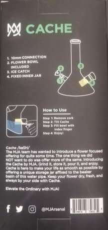 MJ Arsenal Cache Glass Bong (Retail R1200)
