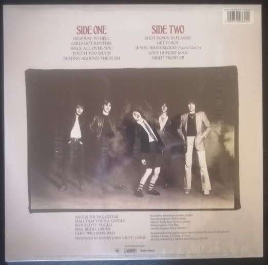 ACDC Highway to Hell LP