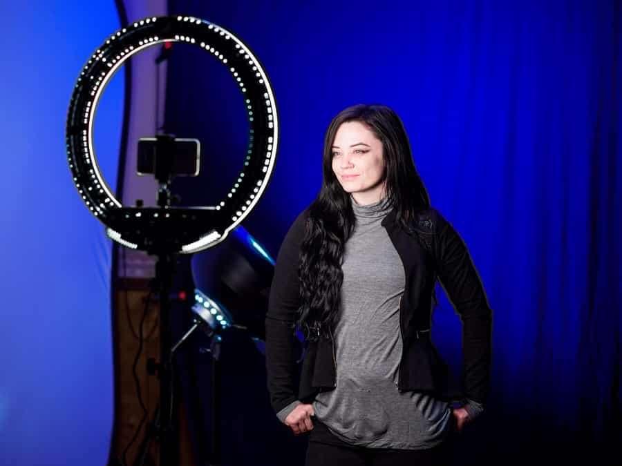 Professional Ring Light Kit with Li-ion Batteries