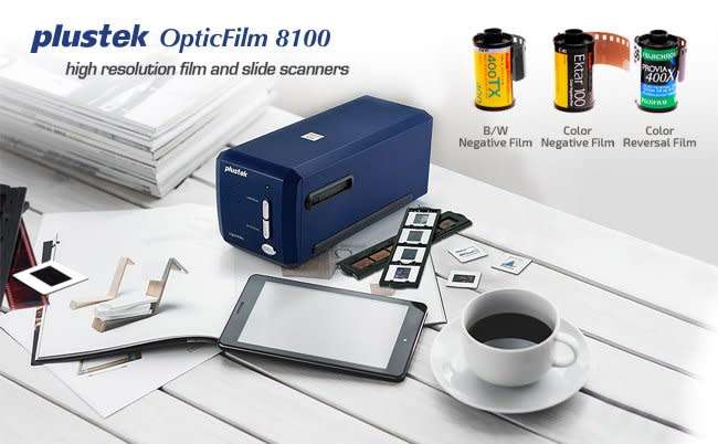 Plustek Opticfilm 8100 Film and Slide Scanner