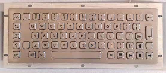 Stainless Steel USB Panel Keyboard