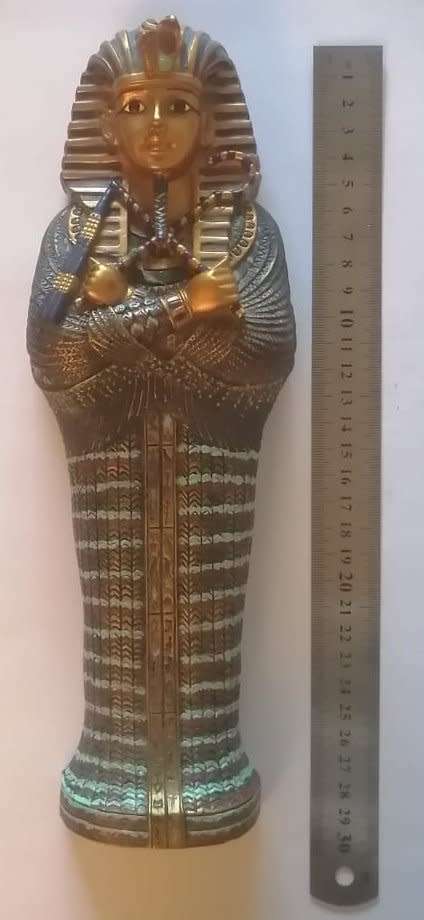 Egyptian Sarcophagus Wall Hanging Plaque