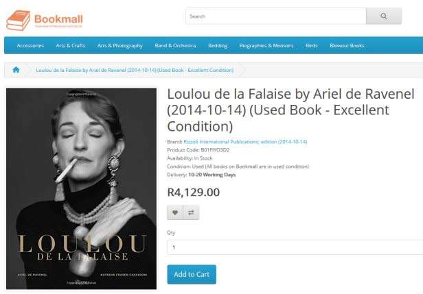 Loulou de la Falaise (Style icon and muse to Yves Saint Laurent)