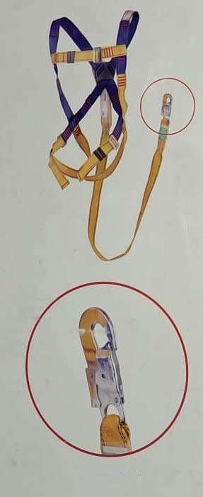 New ARROW Full Safety Harness with Shock Absorbing Lanyard