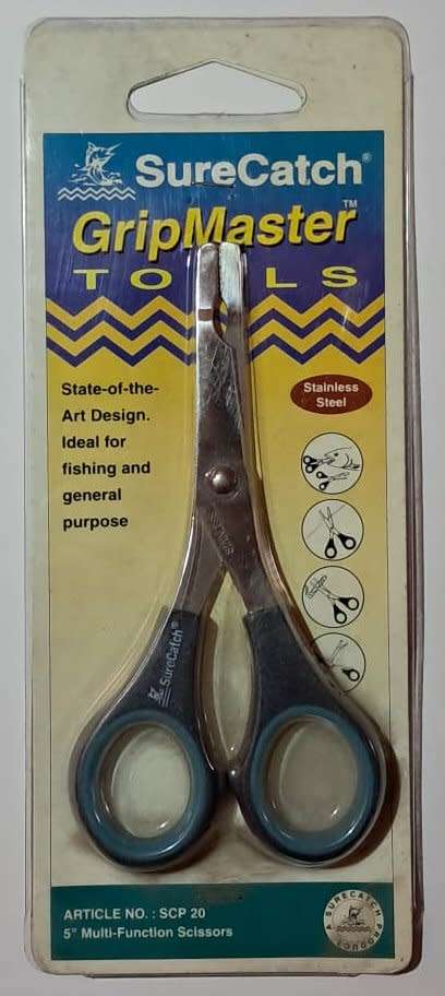 SureCatch Fishing  5" Multi Function Scissors