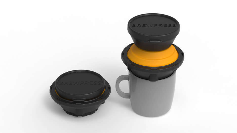 Brew Press Pop And Go Coffee Maker