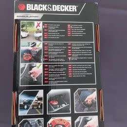 BLACK & DECKER SIMPLE START VEHICLE TO VEHICLE BATTERY BOOSTER
