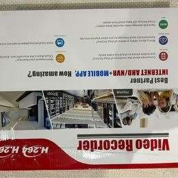 Dolphin CCTV IP NVR 8 Channel Video Recorder. Remote View on mobile phone.