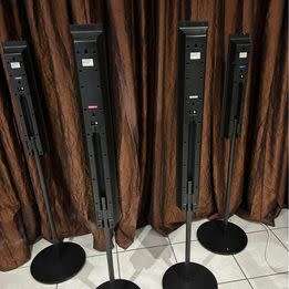 Sony SS-TS84 Pair Front speakers and a Pair of SS-T82 Surround Speakers with Stands