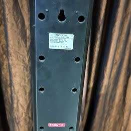 Sony SS-TS84 Pair Front speakers and a Pair of SS-T82 Surround Speakers with Stands