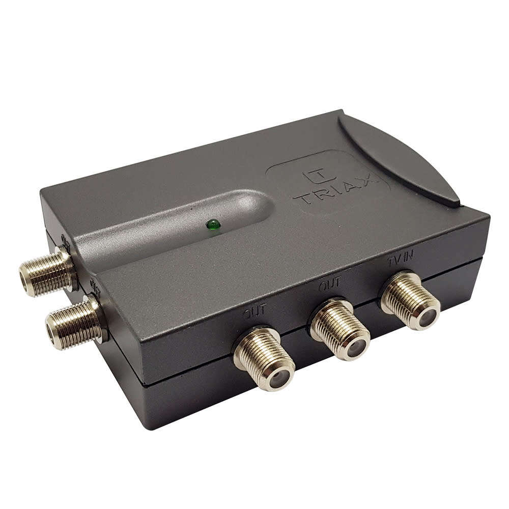 Triax 1-in 4-out Active TV Link Splitter with IR Return (SLX4-TRIAX)
