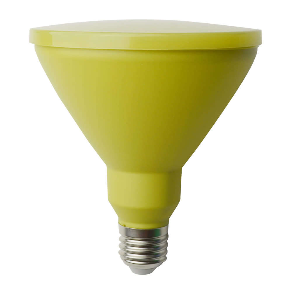 Eurolux Yellow E27 14W Colour PAR38 Reflector LED