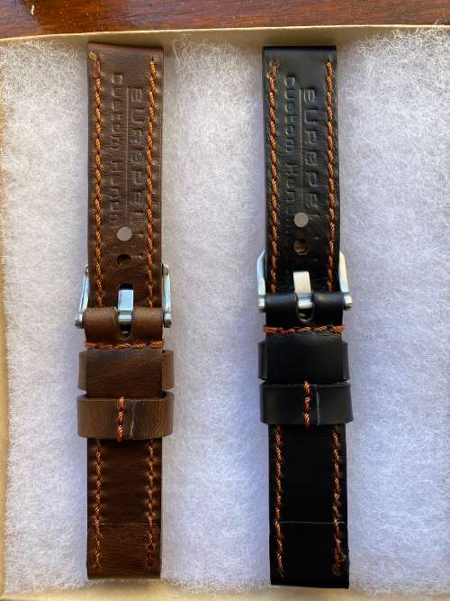 Custom handmade Europelli watch straps to fit Rolex, Omega, Panerai, etc.