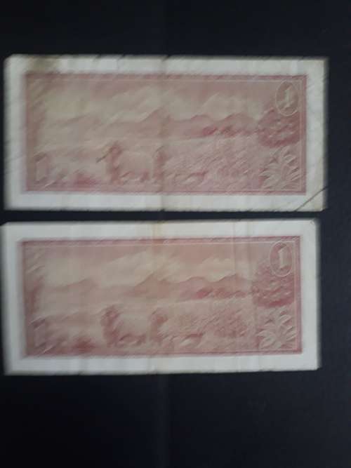 1975 T W de Jongh R1 (x 2 Notes) - Bid per note!!!!