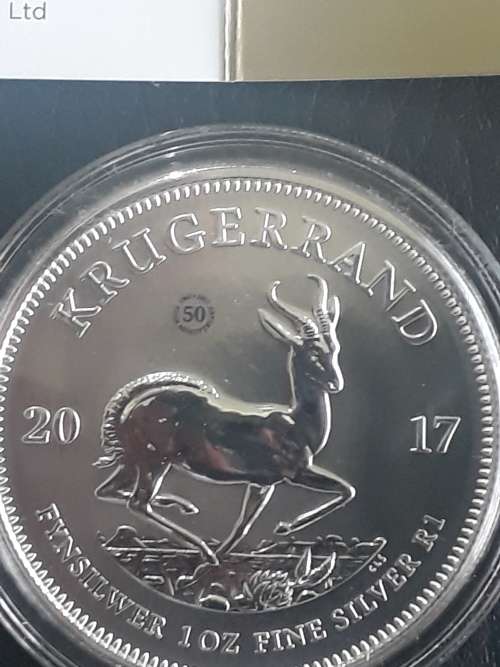 2017 1 OZ Silver Kruger Rand UNC