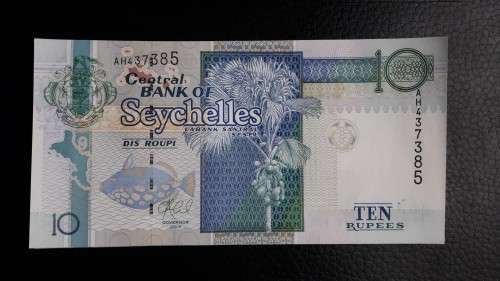 2013 Seychelles Uncirculated Banknote
