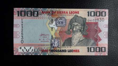 2013 Sierra Leone Banknote Uncirculated