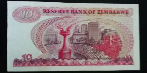 1994 Zimbabwe 10 Dollars