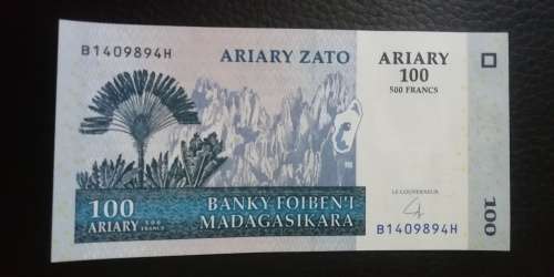 2004 Madagascar 100 Francs