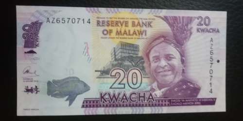 2016 Malawi 20 Kwacha