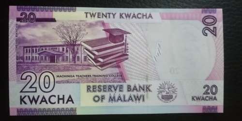 2016 Malawi 20 Kwacha