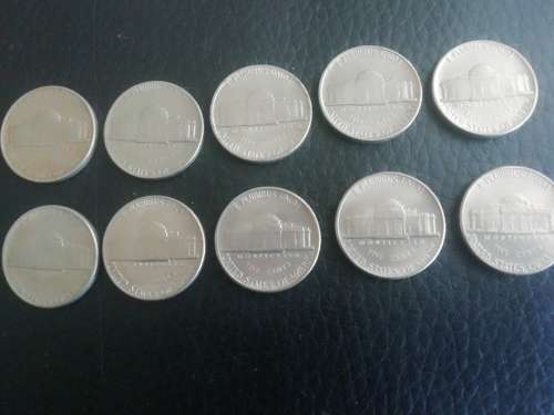 Lot #1 USA 5 Cent Coins