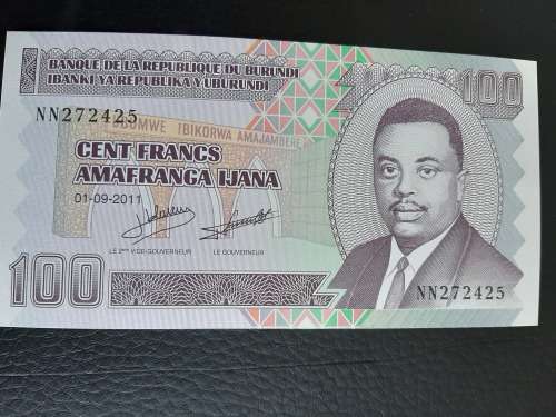2011 Burundi Uncirculated
