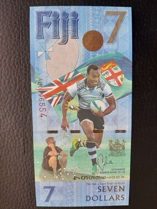 Fiji Rugby 7's Commemorative Uncirculated