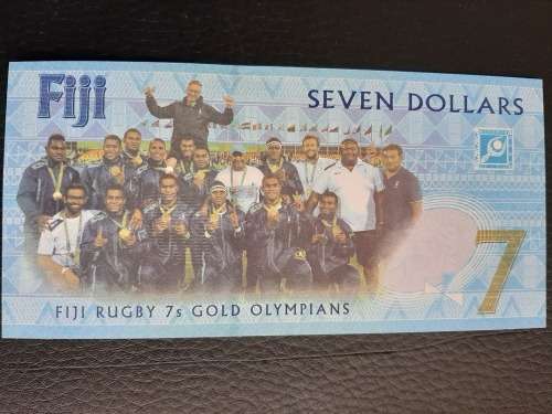 Fiji Rugby 7's Commemorative Uncirculated